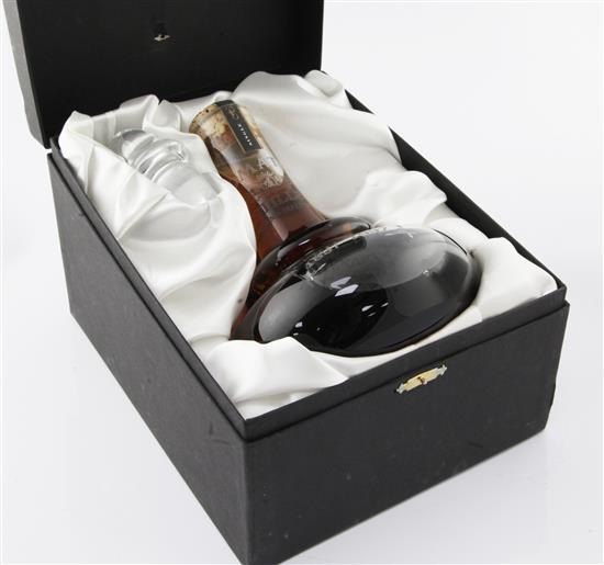 One Tomatin 1897-1997 centenary decanter Highland malt whisky and stopper,